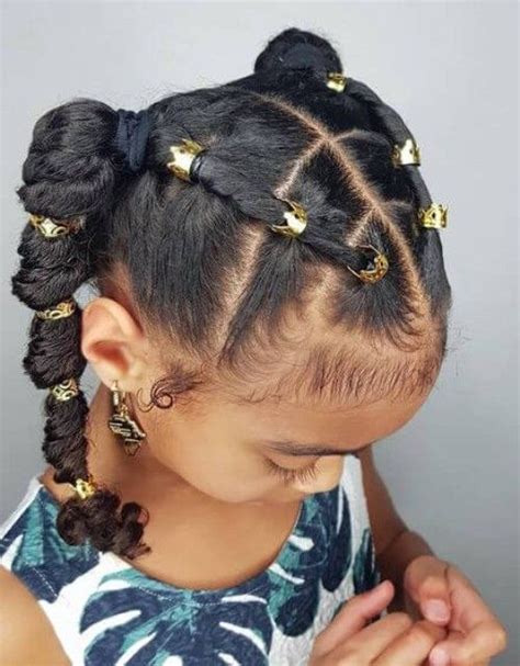 10 Heat Free Kids Natural Hairstyles For Easter Tgin