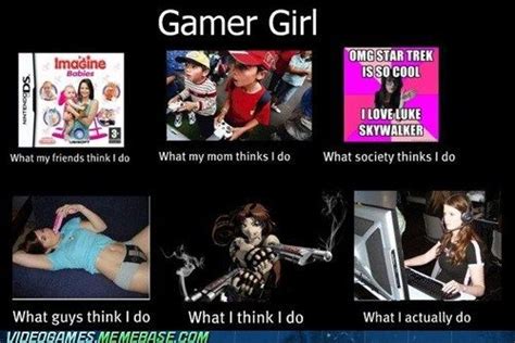 Video Game Memes Gamer Girl Talk Nerdy To Me Pinterest Video Game Memes Videos And Girls