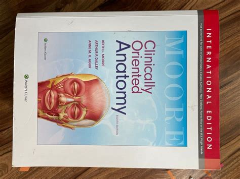 Moores Clinically Oriented Anatomy Hobbies And Toys Books And Magazines