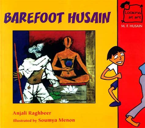 Barefoot Husain Looking At Art M F Husain Exotic India Art