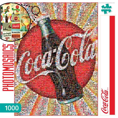 Coca Cola 1000 Pieces Buffalo Games Puzzle Warehouse