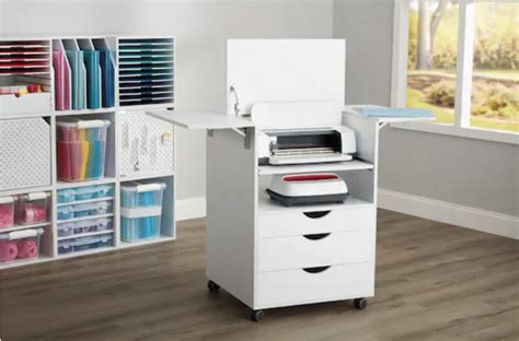 The Best Cricut Desk Cricut Storage Solutions A Touch Of La
