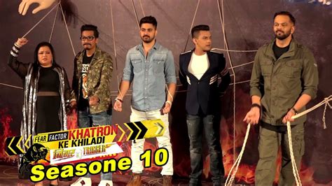 Khatron Ke Khiladi Season 10 With Rohit Shetty Bharti Singh And Other