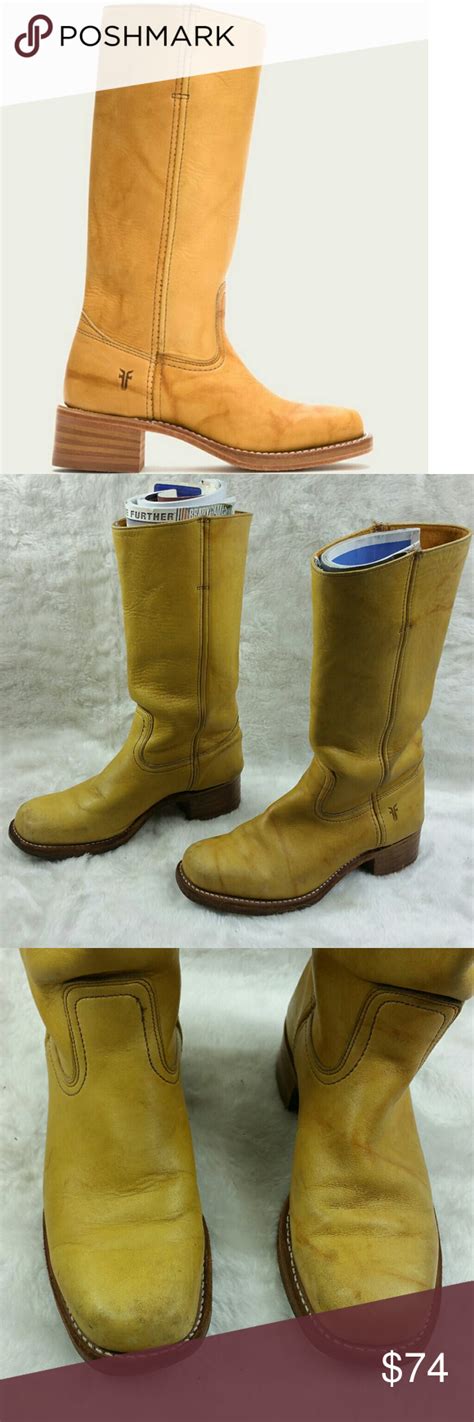 Banana (a light tan), sunrise (medium tan), saddle (dark tan) the soles of original campus boots are made of smooth leather. Frye Womens Campus 14L Pull On Boots Saddle Frye Womens Campus 14L Pull On Boots Saddle Light ...