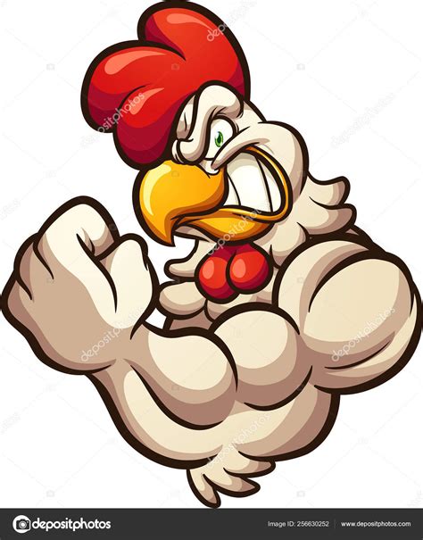Chicken Mascot Stock Vector Image By ©memoangeles 256630252