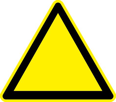 Black Yellow Safety · Free Vector Graphic On Pixabay