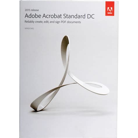 Adobe acrobat comes in standard and pro versions along with a cloud version called adobe acrobat dc. Adobe Acrobat Standard DC (2015, Windows, Boxed) 65257524 B&H