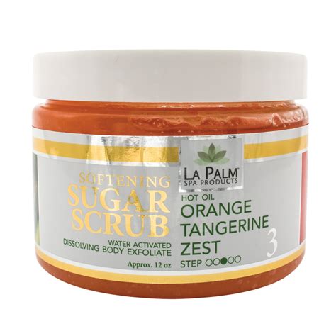 La Palm Sugar Scrub Orange Tangerine Zest 354 Ml