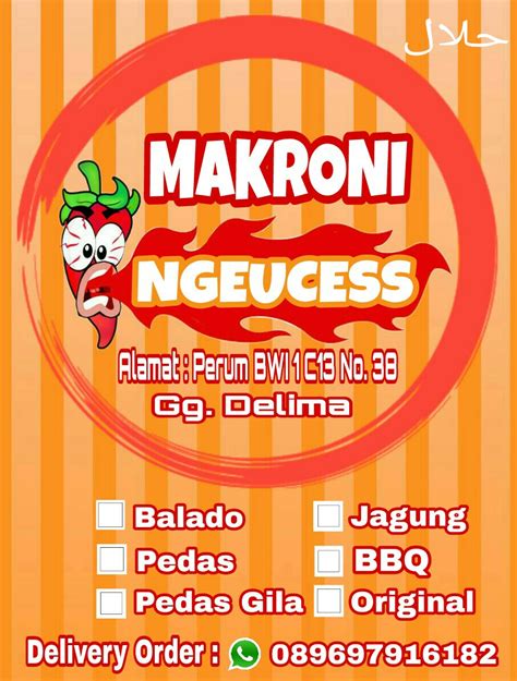 Ada banyak jajanan pedas yang menjadi favorit, salah satunya seblak. 25+ Inspirasi Keren Contoh Stiker Snack Makaroni - Aneka ...