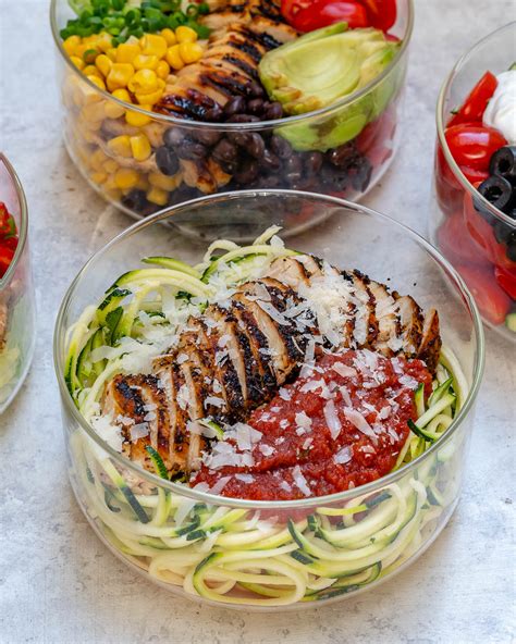 Grilled Chicken Meal Prep Bowls 4 Creative Ways For Clean Eating