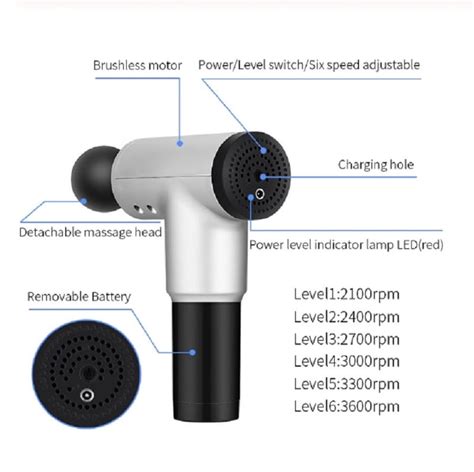 Handheld Massager Hypervolt Deep Tissue Massage Machine T Wows