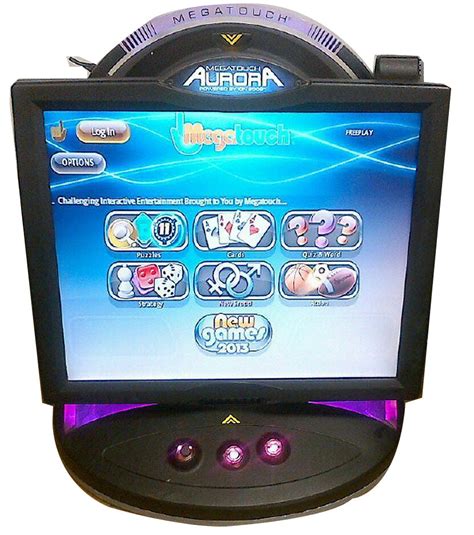 Megatouch Aurora Bartop Games 19 Display Refurbished Arcades Market