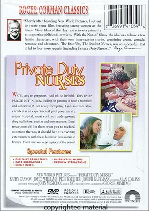 Private Duty Nurses Dvd Dvd Empire