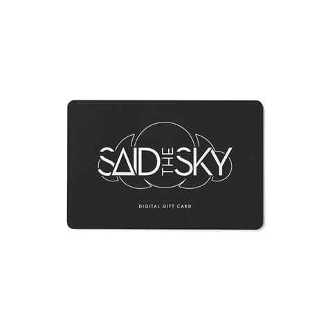 Said The Sky Official Merch Store