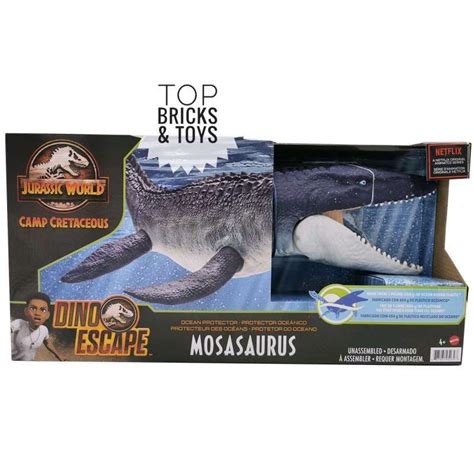 Jual Mattel Jurassic World Camp Cretaceous Dino Escape Ocean Protector Mosasaurus Di Seller Top