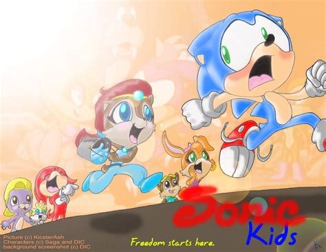 Sonic Kids In Color Fighting For Freedom Fan Art 15735700 Fanpop