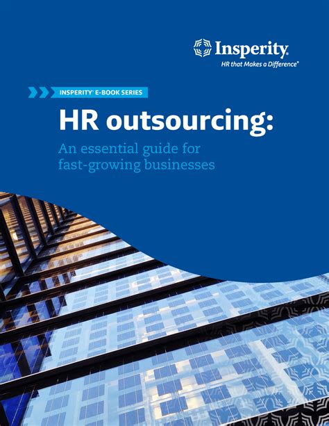 Hr Outsourcing An Essential Guide For Fast Growing Businesses Insperity