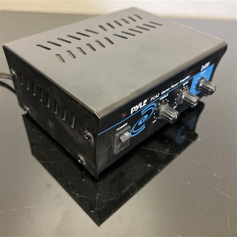 Pyle Pro Series Pca2 Mini 2x40w Stereo Power Amplifier Good Condition