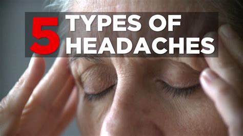 Types Of Headaches Health Youtube