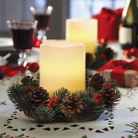 40 ideas for christmas candles on table