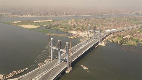 Egypts New Bridge Becomes The Widest Cable Stayed Bridge Guinness