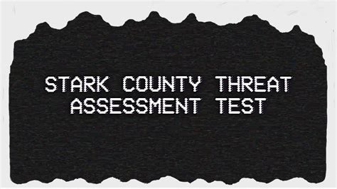 :O Stark County Threat Assessment Test - YouTube
