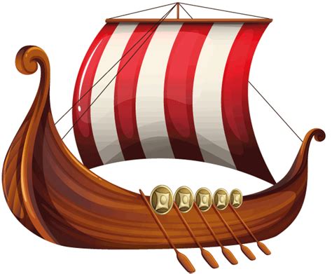 A Viking Long Ship Viking Helmet Viking Warrior Vikings For Kids