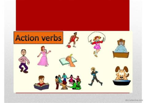 7 Verbs Action Verbs General Grammar Practice Grammar Pra