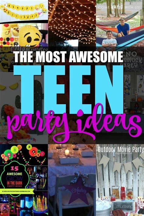 Teen Birthday Party Ideas Teen Girl Birthday Party Teen Boy Party
