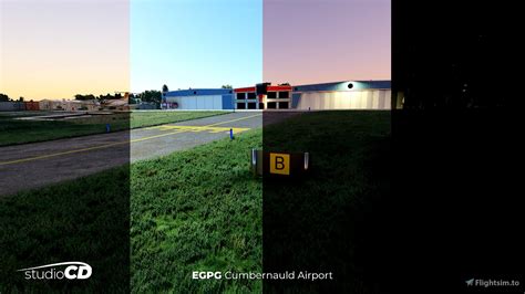 Egpg Cumbernauld Scotland For Microsoft Flight Simulator Msfs