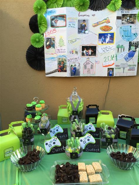 There isn't any such thing around here. Candy buffet Xbox party | Xbox party, Video game party ...