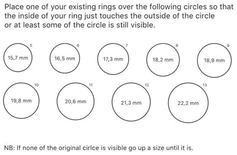 Online True To Size Ring Size Chart 2019 Ring Sizes Chart Ring Size