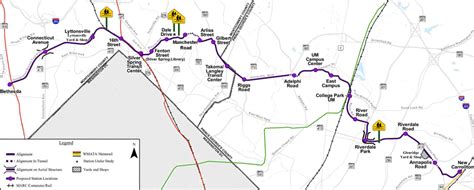 The purple and green lines are especially useful for tourists. Maryland Schools in the Path of the Purple Line