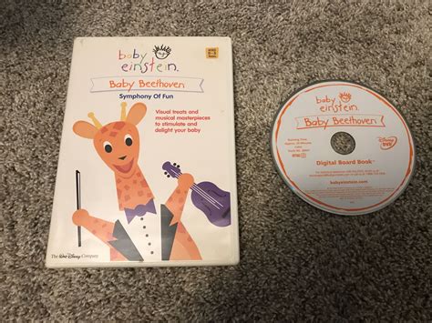 Baby Beethoven 2003 Dvd In 2022 Baby Einstein Baby Disney Digital Board