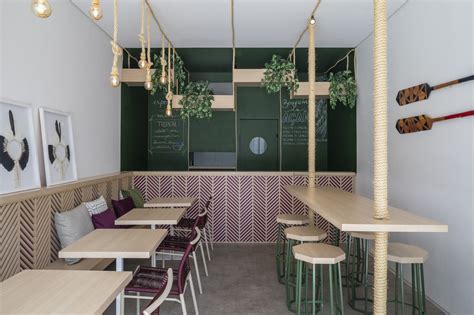 Tuíra Açaí Traama Arquitetura Cafe Interior Design Restaurant