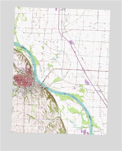 Nebraska City Ne Topographic Map Topoquest
