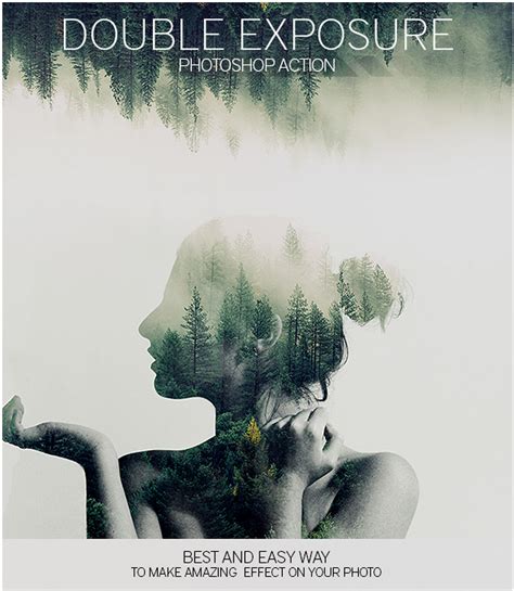 This Photoshop Action Makes Double Exposure Images Simple Photoshop
