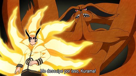 Naruto Sobrevive A Forma Deus Suprema Com O Sacrificio De Kurama
