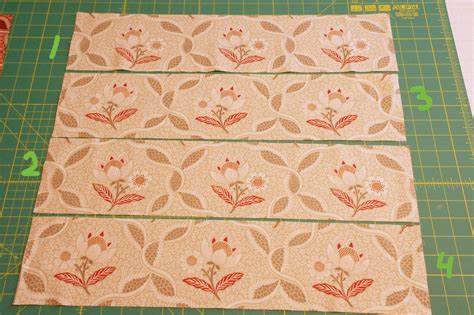 Fussy Cutting Using A Beautiful Quilt Fabric With Large Print