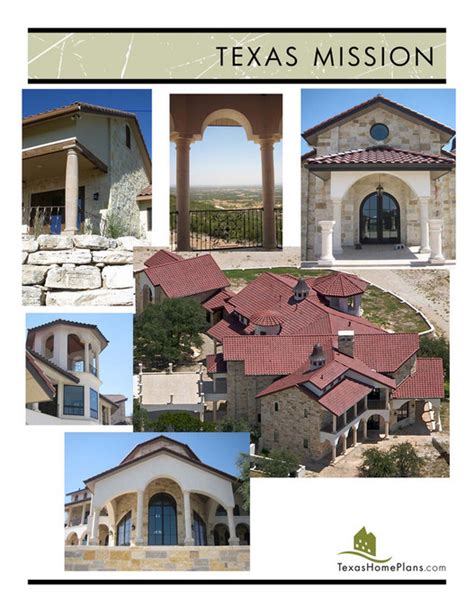 Texas Home Plans Texas Mission Homes Page 12 13