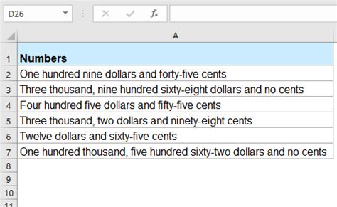 How To Convert Numbers To Words In Indian Rupees In Excel