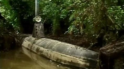 Drug Submarine Seized By Colombian Navy Bbc News