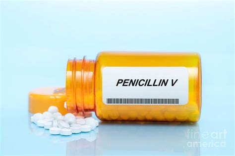 Penicillin V Pill Bottle Photograph By Wladimir Bulgarscience Photo