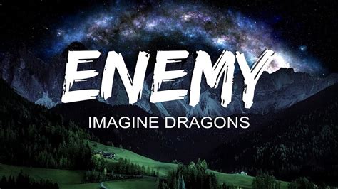 Imagine Dragons X Jid Enemy Lyrics Youtube