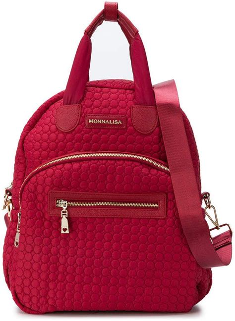 Monnalisa Quilted Backpack Girl Backpacks Quilted Backpack Designer
