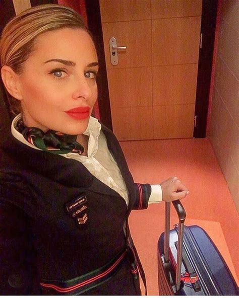 alessia al🦋🛫 su instagram ready to go ️💙💯 flightattendent cabincrew crew aircrew