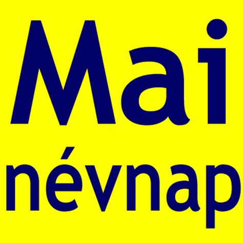 Check spelling or type a new query. NÉVNAP (@mainevnap) | Twitter