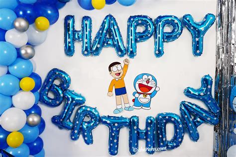 Doraemon Birthday Theme Decoration For Your Kids Birthday Hyderabad