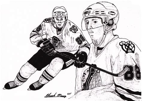 Chicago Blackhawks Coloring Pages