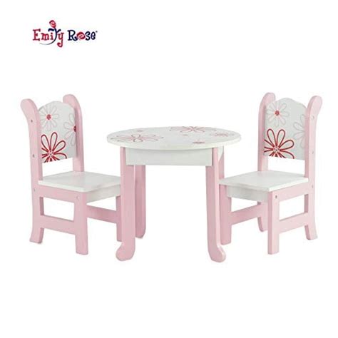 Emily Rose 18 Inch Doll Furniture Fits 18 American Girl Dolls Floral
